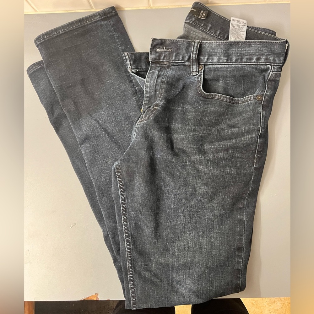 Banana Republic Dark Blue Skinny Jeans 32x32